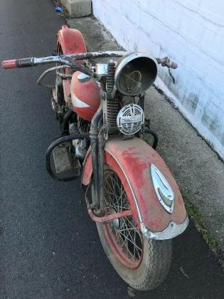 1937 Harley-Davidson Flathead UL Project Bike