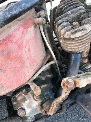 1937 Harley-Davidson Flathead UL Project Bike