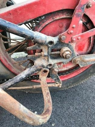 1937 Harley-Davidson Flathead UL Project Bike