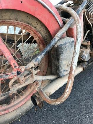 1937 Harley-Davidson Flathead UL Project Bike