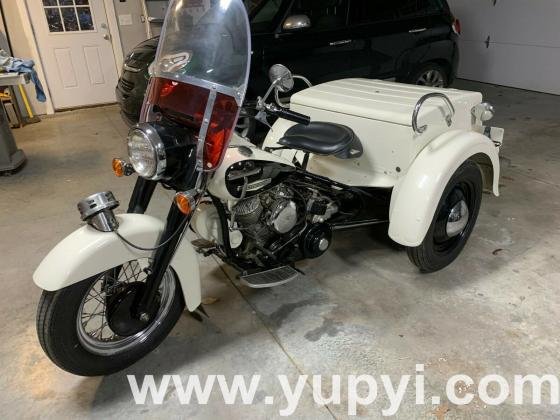 1966 Harley-Davidson Touring Trike Servi Car Police Edition