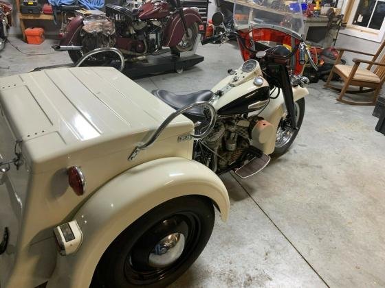 1966 Harley-Davidson Touring Trike Servi Car Police Edition