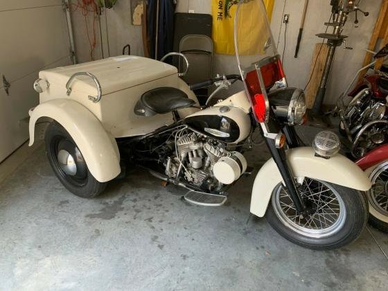 1966 Harley-Davidson Touring Trike Servi Car Police Edition