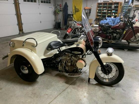 1966 Harley-Davidson Touring Trike Servi Car Police Edition