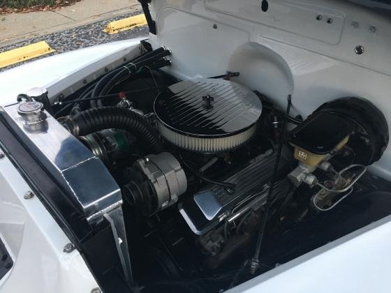 1951 Chevrolet 3100 5-window Truck White 350