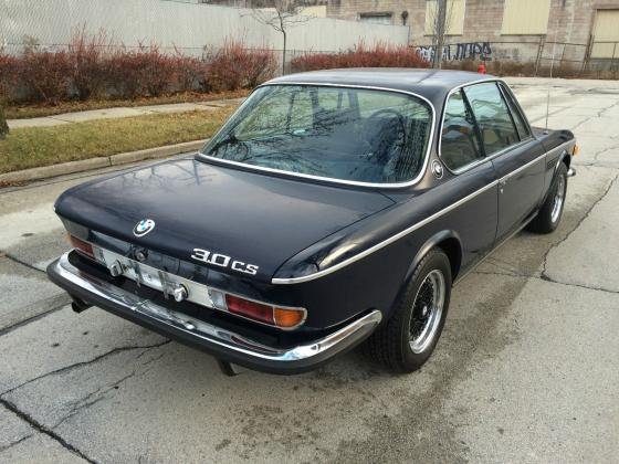 1973 BMW 3.0 CS Coupe Leather A/C PW