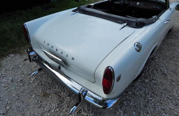 1966 Sunbeam Tiger Convertible 260 Manual Transmission