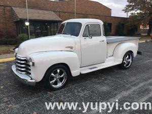 1951 Chevrolet 3100 5-window Truck White 350