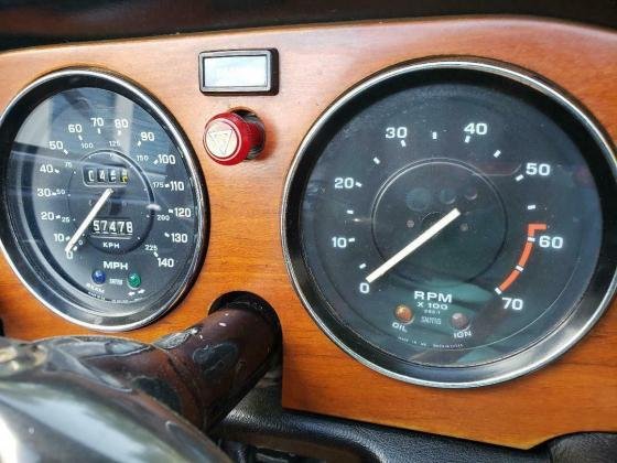 1975 Triumph TR6 with Overdrive Rare