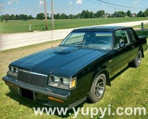 1984 Buick Grand National 3.8 Liter Turbo Black