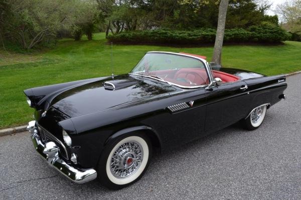 1955 Ford Thunderbird 8 Cylinder Raven Black