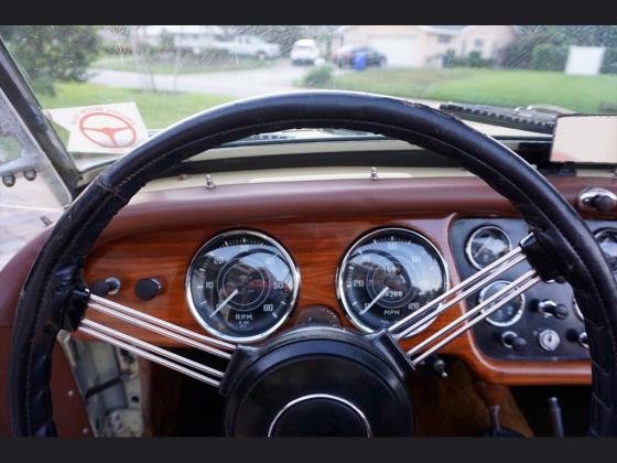 1956 Triumph TR3 Roadster Yellow