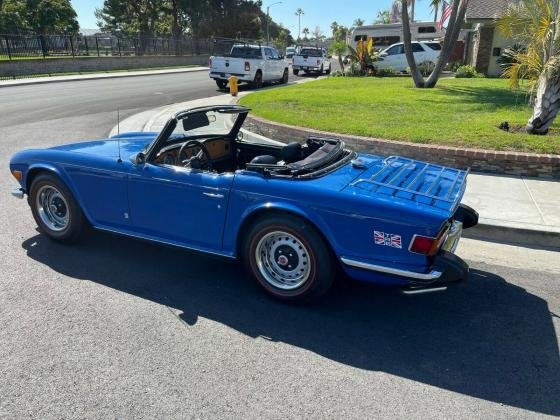 1974 Triumph TR-6 Roadster Rust Free