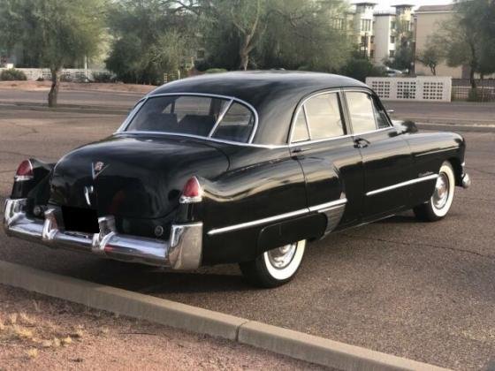 1949 Cadillac 62 Sedan V8 RWD Automatic Black