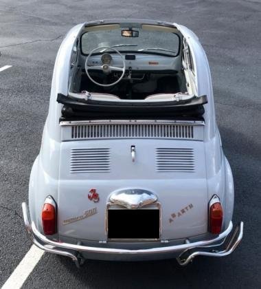 1963 Fiat 500D Convertible Beautifully