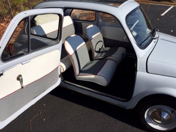 1963 Fiat 500D Convertible Beautifully