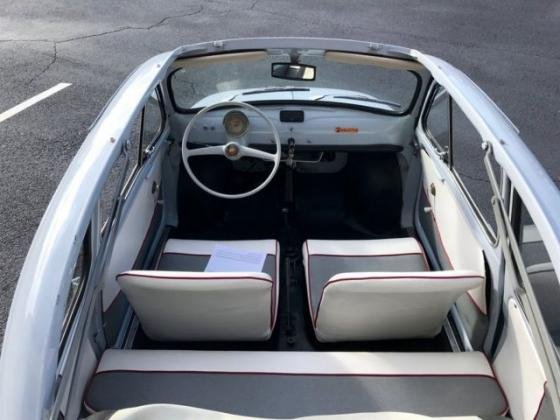 1963 Fiat 500D Convertible Beautifully