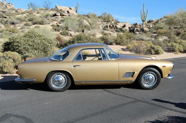 1963 Maserati Coupe 3500 GTi Superleggera Coupe Manual Gold