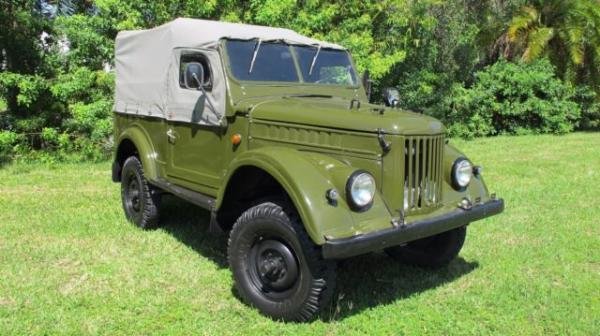 1971 GAZ-69 UAZ-69 4WD Military Green