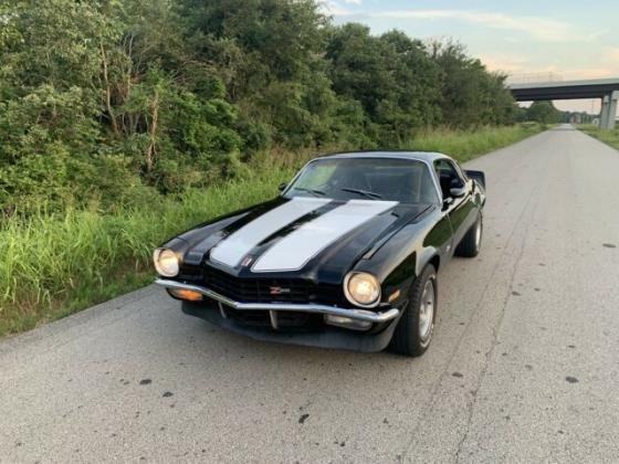 1972 Chevrolet Camaro Z28 V8 350Ci 4 Speed Manual