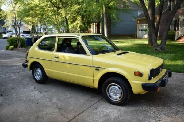 1979 Honda Civic Manual CVCC Trim Yellow