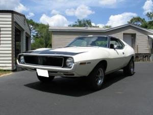 1971 AMC Javelin 360Ci Automatic White Color