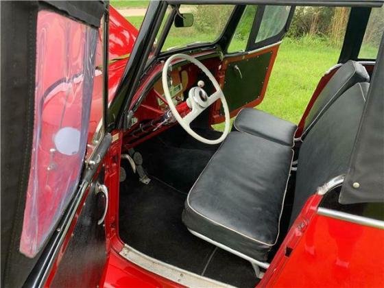 1950 Willys Jeepster Chrome Convertible Manual F-134