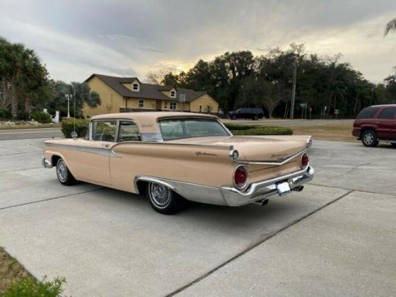 1959 Ford Fairlane Galaxie 500 Manual Runs Great