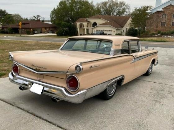 1959 Ford Fairlane Galaxie 500 Manual Runs Great