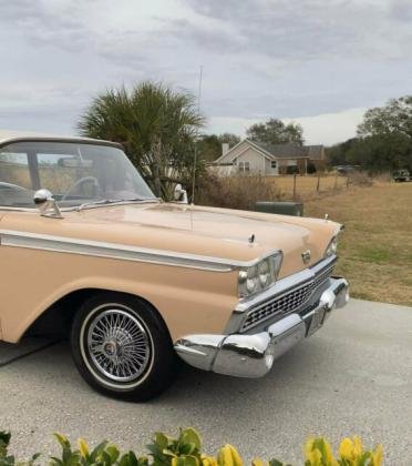 1959 Ford Fairlane Galaxie 500 Manual Runs Great