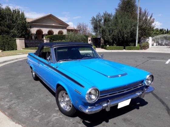 1964 Dodge Dart GT 225Ci 6 Cyl Convertible