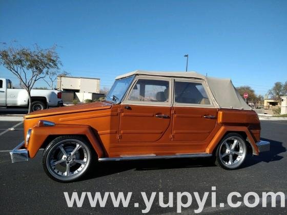 1971 Volkswagen Thing Convertible Orange RWD Manual