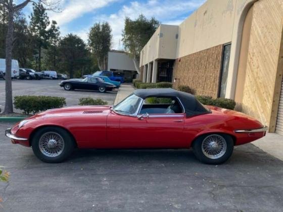 1972 Jaguar XKE Series III Roadster V12 5.3L SOHC