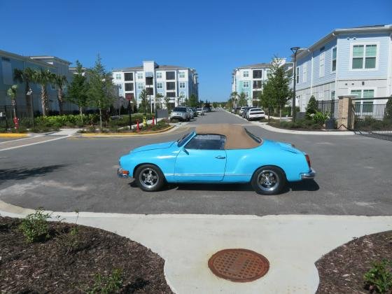 1972 Volkswagen Karmann Ghia Convertible Original Manual