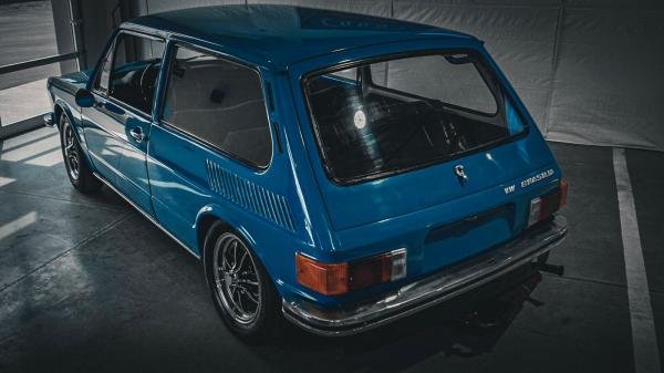 1974 Volkswagen Brasilia Hatchback Blue RWD Manual