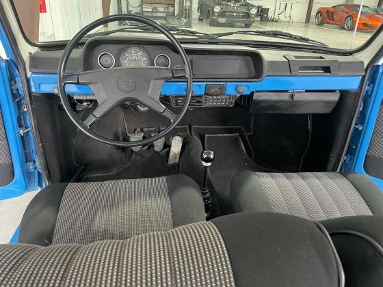 1974 Volkswagen Brasilia Hatchback Blue RWD Manual