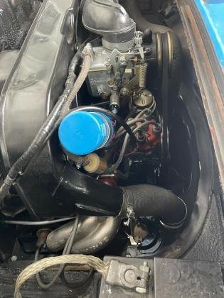 1974 Volkswagen Brasilia Hatchback Blue RWD Manual