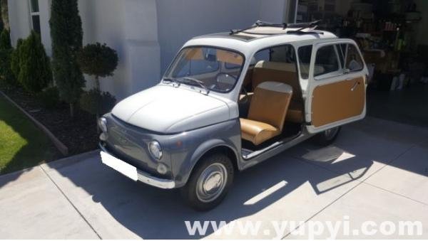 1977 Fiat 500D Giardiniera 2Cyl 499Cc 17Hp