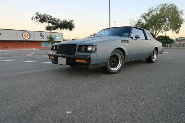 1987 Buick Grand National Coupe Gray 3.8L V6 Turbo