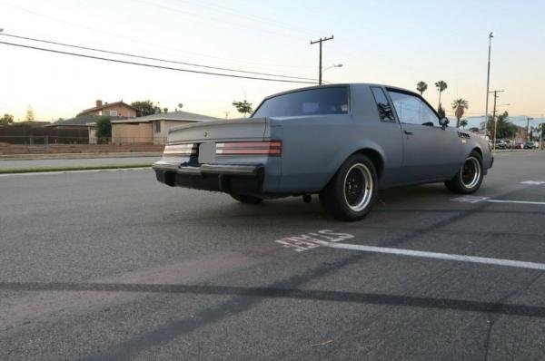 1987 Buick Grand National Coupe Gray 3.8L V6 Turbo