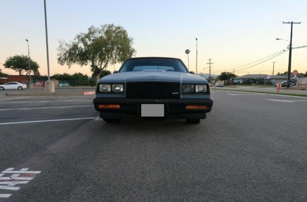 1987 Buick Grand National Coupe Gray 3.8L V6 Turbo