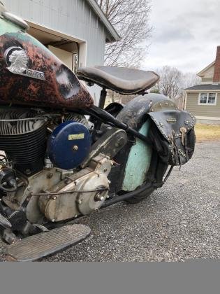 1946 Indian Chief Green Low Mileage