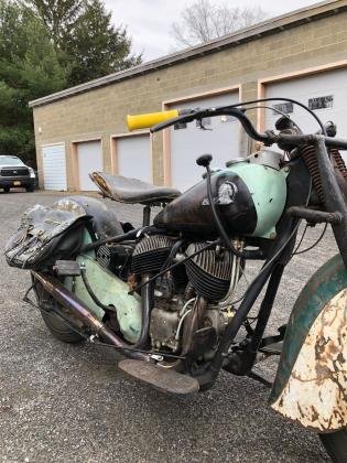 1946 Indian Chief Green Low Mileage