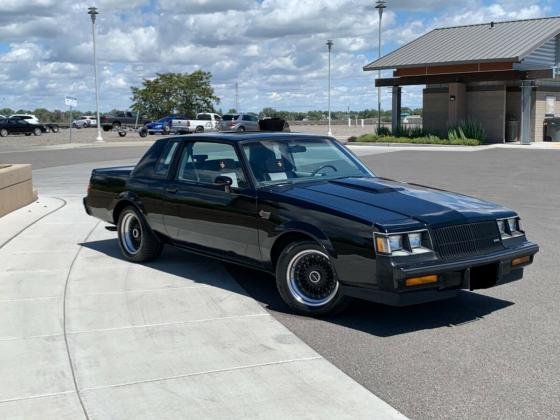 1987 Buick Grand National Sunroof Black 3.8L Turbo