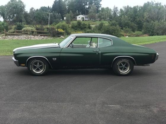 1970 Chevrolet Chevelle SS Coupe Manual 396