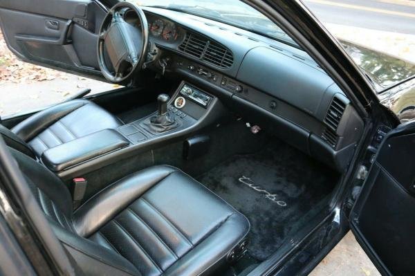 1989 Porsche 944 Turbo Manual 2.5L Black