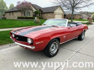 1969 Chevrolet Camaro SS Convertible AC 350CI V8