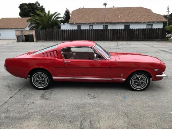 1965 Ford Mustang Fastback Manual 289