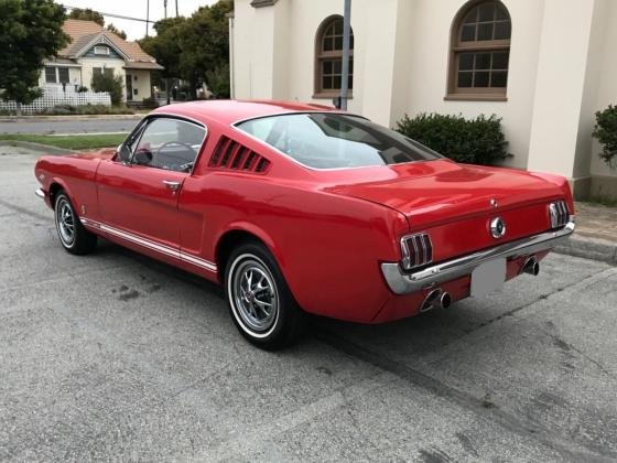 1965 Ford Mustang Fastback Manual 289