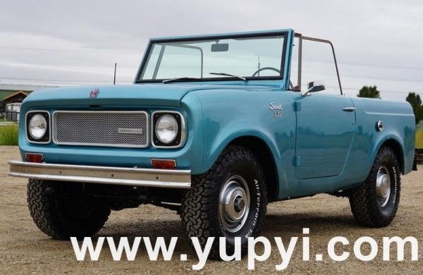 1970 International Harvester Scout 800A Manual Low Miles